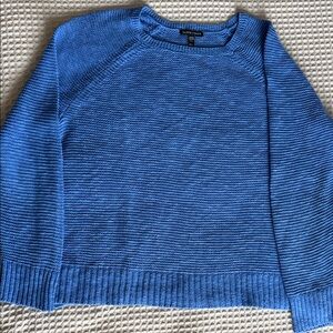 Eileen Fisher Vibrant Blue Crew Neck Sweater